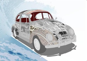 Beatle VW Vector