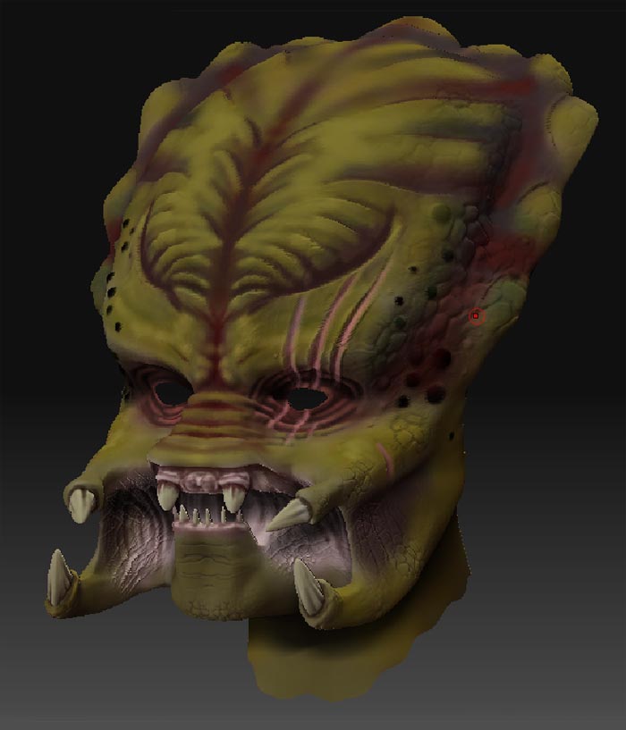 Predator head