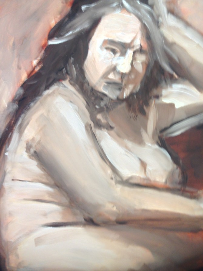 MY first foray into oil painting 